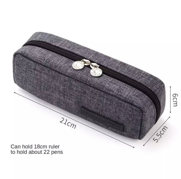 3-Pocket Pencil Case