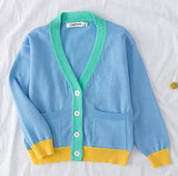 Colorblock Cardigan