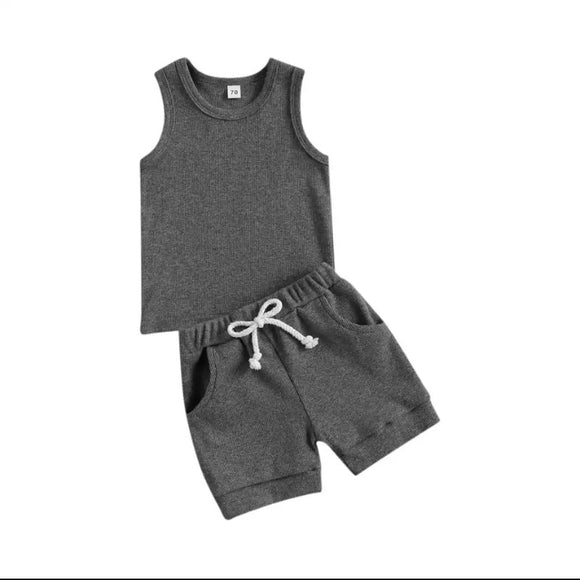 Tank Top and Shorts Set