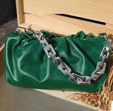 Pouch Bag With Chain