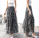 Floral Tiered Skirt