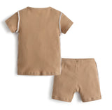 Ribbed Tan Set