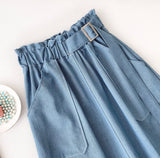 Flairy Denim Skirt