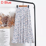 Pleated Midi Skirt