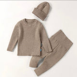 Ribbed Knit 3 Piece Set