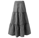 Checked Skirt