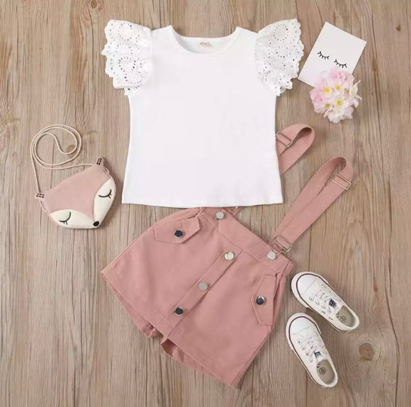 Pink and White Set