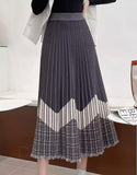 Zig-Zag Striped Skirt