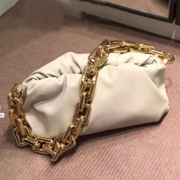 Pouch Bag With Chain