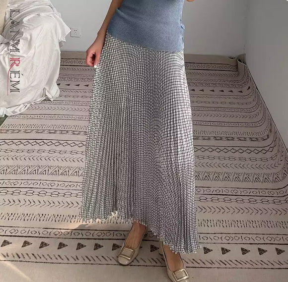 Geometric Patterned Skirt