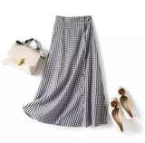 Gingham Skirt