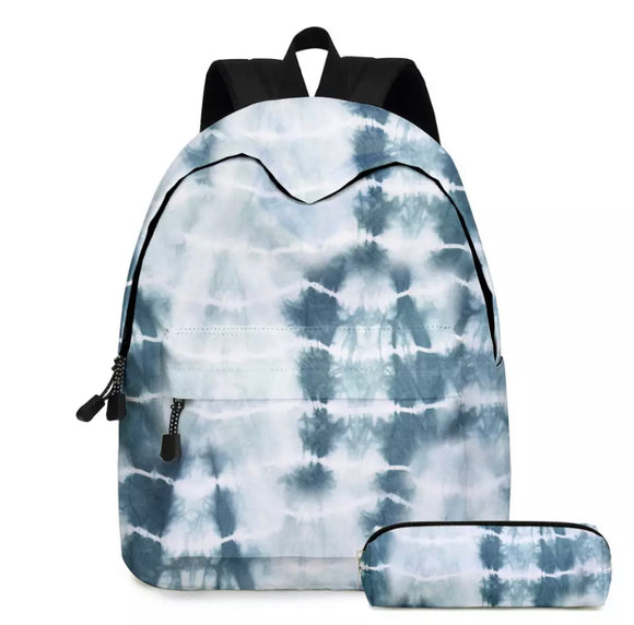 Tie Dye Backpack + Pencil Case