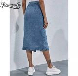 Denim Skirt