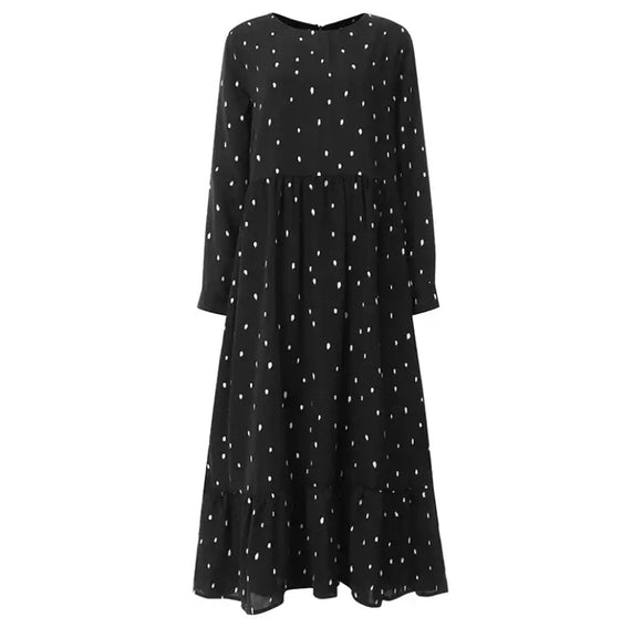 Black Polka Dot Dress