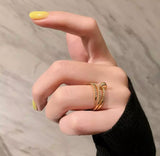 Gold Nail Ring