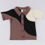 Brown Swirl Polo