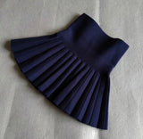 Knitted Pleated Skirt