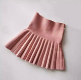 Knitted Pleated Skirt