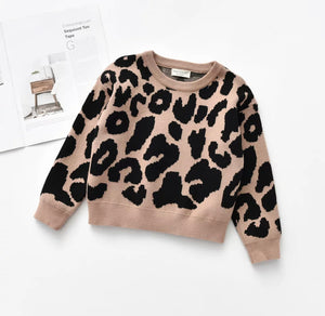 Animal Print Sweater