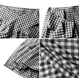 Checked Skirt