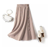 Gingham Skirt