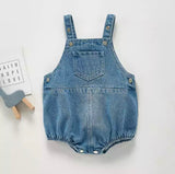 Denim Romper