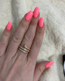 Gold Nail Ring