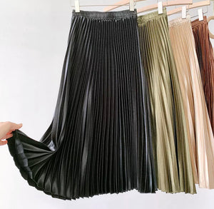 Accordion Pleated Skirt