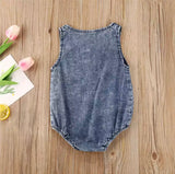 Denim Romper